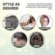 thumbnail image 4 of Jaysuing Fluffy Curly Hair Shaping Mousse Anti-frizz Curly Hair Elastin Moisturizing Care Foam Shaping |, 4 of 5