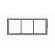 HO 3-Pane Masonry Transom Window 40"w x 16"h (12) (D)