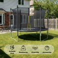 thumbnail image 2 of COOLSHT Brincolin  Trampolin para Niños 8 Pies Con Juego y Calcetas, 2 of 8