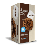 NuGo Protein Cookie, Double Chocolate, 16g Protein, 12 Ct