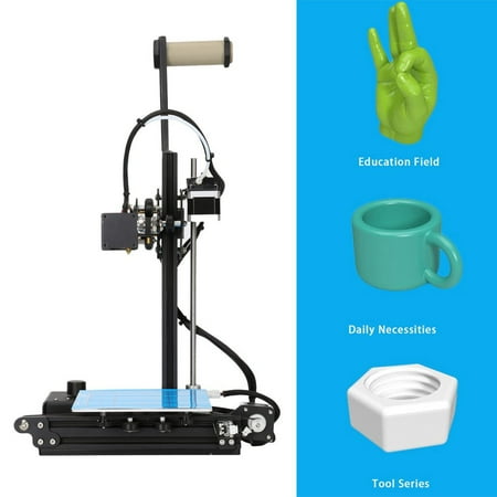 High Precision Desktop Large Printing Size 150×150×200mm DIY Desktop LCD 3D Printer Kit Aluminum Frame Ender 2 US Plug