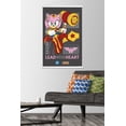 thumbnail image 2 of DC X Sonic The Hedgehog - Amy Lead With Your Heart Wall Poster with Magnetic Frame, 22.375" x 34", 2 of 5