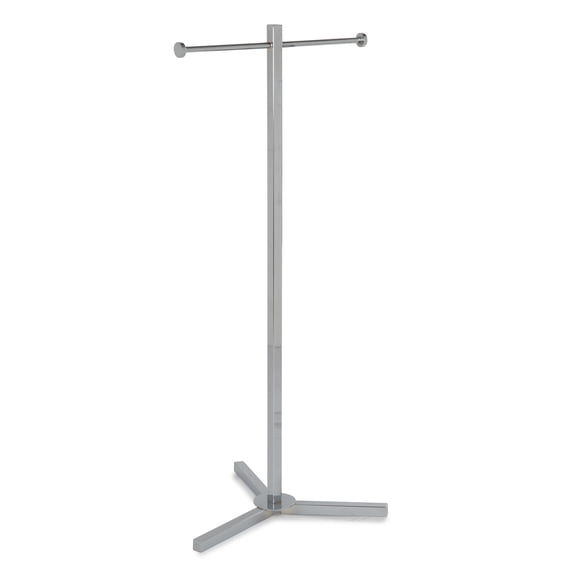 Econoco Rack For Retail Store - Heavy Duty Shopping Bag Rack, Retail Store Display Rack, Chrome Trade Show Rack, Display Rack for Store