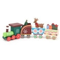 thumbnail image 5 of Mini Wooden Train Toy for Kids - DIY Christmas Decoration Gift (Colour Options), 5 of 5