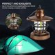 thumbnail image 4 of Portable Electric Camping Lantern Lamp - Retro Metal Cob Led Camping Light With Foldable Hook, Battery Powered Camping LanternScvvd, 4 of 4