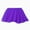 Purple, variant on CHICTRY Kids Girls Dance Skirt Solid Color Chiffon Latin Miniskirt Costume