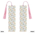 thumbnail image 2 of Kdxio Colorful Insects Print Metal Tassel Bookmarks,Perfect Gift for Art Lovers and Bookworms Metal Bookmarks for Women, 2 of 8