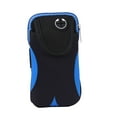 thumbnail image 3 of UPGRATOR Runner Arm Band Phone Holder Polyester Blue Unisex for Climbing 1Set, 3 of 6