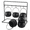 6PCS, variant on XHKUYI Halloween Witch Cauldrons Serving Bowl 2.8 inch, Set of 6 Mini Hanging Black Plastic Cauldron Bowls with Iron Rack, for Table Witch Hocus Pocus Party Decorations