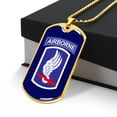 thumbnail image 3 of Gorgeous Dog Tag For 173rd Airborne Brigade Combat - Graphic Military Dog Tag Necklace (Optional Personalized Engraving), 3 of 5