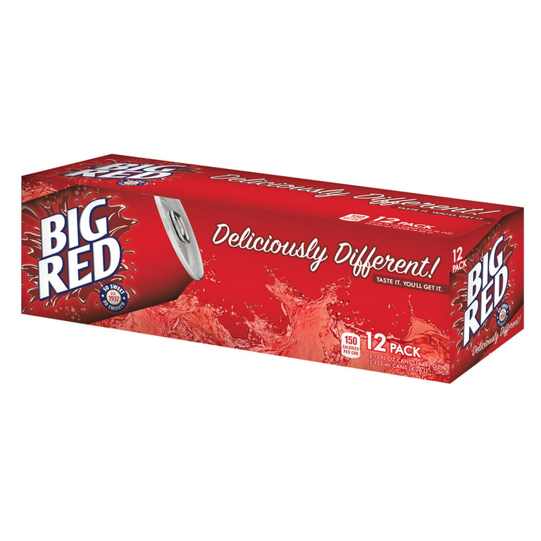Big Red Soda, 12 Pack - 12 pack, 12 fl oz cans