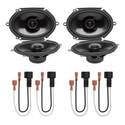 PowerBass Ford F-150 99-14 6x8 4-Speaker Kit w/Harness