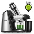 thumbnail image 1 of Juicer, AICOOK Slow Masticating Juicer Easy to Clean with 3in Large Feed Chute, Cold Press Extractor with Quiet Motor, Higher Nutrition with Ceramic Auger, Ice Cream ACC & Juice Recipes, 1 of 8