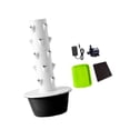 thumbnail image 3 of Torre hidropónica, de hidropónico, regalo ecológico para amantes de la jardinería, jardinera vertical para amantes de la jardinería. Negro S, 3 of 8