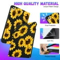 thumbnail image 6 of Gemfits Case for iPad 7/8/9 - Flexible Soft TPU Stand Back Cover with Pencil Holder, Auto Sleep/Wake, Sunflower_Leopard, 6 of 6