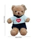 thumbnail image 3 of Conjunto de osito de peluche para San Valentín | Muñecos de peluche con conjuntos a juego | Tela suave y aterciopelada | Adornos de corazón | Regalo para niños y parejas, 3 of 6