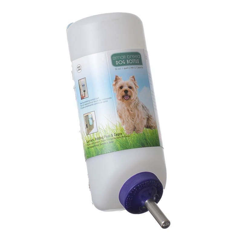Lixit Wide Mouth Water Bottle Small Dogs Ball Point Stainless Tube