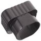 thumbnail image 5 of Conector de bajante de canalón de agua de lluvia, conector de drenaje de bajante para exteriores, adaptador de canal, 5 of 5