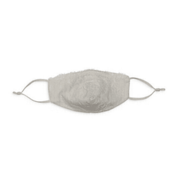Lace Washable and Breathable Face Cover, White