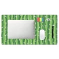 thumbnail image 4 of Bingfone Cactus Large Gaming Mouse Pad,Extended Desk Mousepad with Stitched Edges,Non-Slip Base,Water Resist Keyboard Pad for Gamer, Office & Home, 29.5 x 16 in, 4 of 6