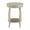 White, variant on 18" X 18" X 24" Antique White Solid Wood Leg Side