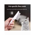thumbnail image 2 of 2-In-1 Pet Brush - Flea & Fur Remover, Plastic Teeth Flea Comb, Effectively Trims And Gently Removes Dandruff And Fleas. Steel Needle Pet Grooming Brush., 2 of 6