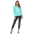 thumbnail image 4 of White Mark Women's Banded Dolman Top, 4 of 6