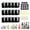 Set 4, variant on ANXPTIME Clock Mechanism Replacement Kits Plastic Quiet Movement Component with Hands