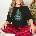 thumbnail image 6 of Women's Christmas Sweatshirts Merry Xmas Graphic Printed Sweaters Long Sleeve Crew Neck Blouses Casual Happy Holiday Shirts Pullover Top, 6 of 8