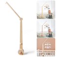 thumbnail image 2 of Wooden Baby Crib Mobile Stand Practical 5lb Capacity Easy Assembly For Nursery Decors Baby Crib Mobile Gift For Newborns Wooden, 2 of 5