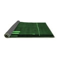 thumbnail image 2 of Ahgly Company Indoor Square Abstract Emerald Green Modern Area Rugs, 3' Square, 2 of 4