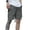 Dark Gray, variant on Viikei Men's Cargo Shorts for Work and Outdoor Activities,Men's Summer Casual Camouflage Fashion Pockets Drawstring Elastic Waist and Comfortable Shorts Cargo Pant Khaki S