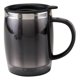 thumbnail image 4 of Paquete con 48 piezas de Taza doble pared acero inoxidable con tapa negro 9 x 12, 4 of 4