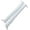 White, variant on Providence Spillproof No Tie Curly Elastic Shoelaces Color: White