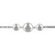 thumbnail image 1 of JOYARIS Pulsera Gucci Medalla Santa Muerte Plata Solida Ley 925 Talla Largo/Ancho: 20 cm x 4 mm PT-0000613, 1 of 3