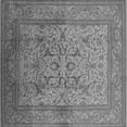 thumbnail image 1 of Ahgly Company Indoor Square Oriental Gray Industrial Area Rugs, 5' Square, 1 of 4