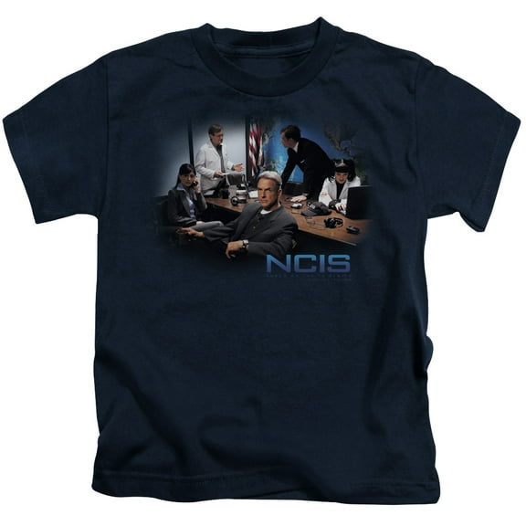 Ncis Original Cast Youth 18/1 T-Shirt Navy