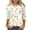Multicolor#1, variant on VBTAPA 3/4 Length Sleeve Womens Tops Casual Loose Fit Crewneck T Shirts Plus Size Spring Summer Tees Limited Time Sales of Today Multicolor XXXL