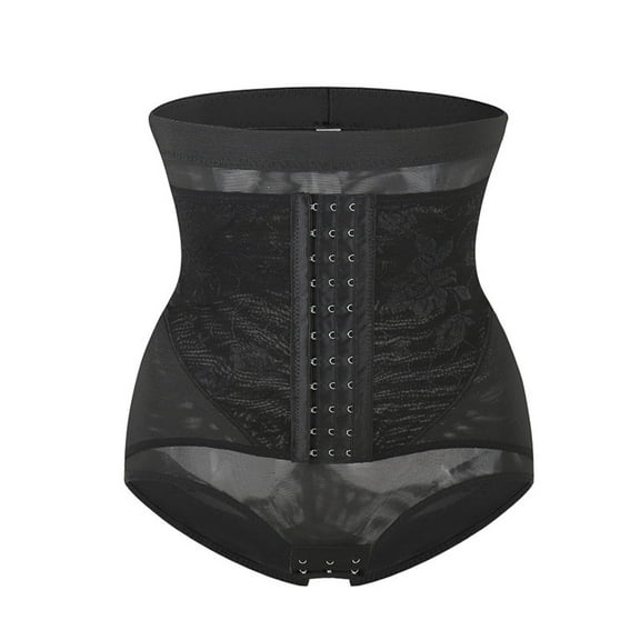 BLVB Butt Lifting Panties High Waisted Shapewear for Women Waist Trainer Lace Body Shaper Underwear