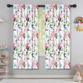 thumbnail image 5 of Blackout Kids Curtains,Pioneer Flower Floral Print Pattern Childrens Insulated Curtains Set Of 2,Bedroom Essentials,Toddler Room Decor 42"x63", 5 of 5
