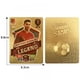 thumbnail image 3 of 55 st 2022/23 World Cup Soccer Star Card, UEFA Champions League, Soccer Trading Card, Gold Fil Cards, No Repeat- Perfet, 3 of 5