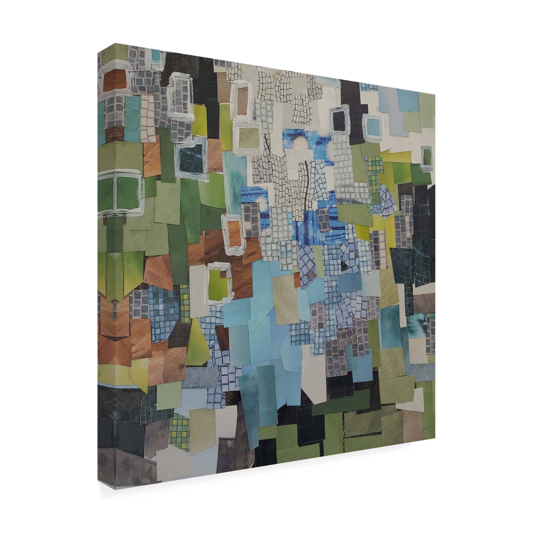 Canvas Wall Art - Coco Good 'Geneva Switzerland II' Wall Art for Living Room, Bedroom, or Office Décor by Trademark Fine Art - 35 x 35 Inches