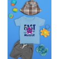 thumbnail image 3 of Fast Monster Skater T-Shirt Infant -Image by Shutterstock,  24 Months, 3 of 4