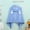 Blue, variant on Bath Towel for Kids Hooded Extra Large Soft Bath Towel with Cute Hooded Design for Girls by Little Tinkers World Bath Linen