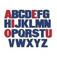 thumbnail image 1 of Alphabet Majuscules en Feutre pour Flanelle, 1 of 1