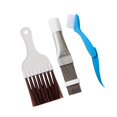 thumbnail image 2 of jinwen Air Conditioner Cleaning Brush Repairment Condenser Air Conditioner Fin Comb 3pcs, 2 of 9