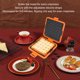 thumbnail image 4 of Fabricante de Toastie de Microondas, Fabricante de Prensa de Panini Toastie Fabricante de Lavavajillas Sin ElectriciDad inalámbrica para cocinar desayuno a la parrilla, 4 of 7