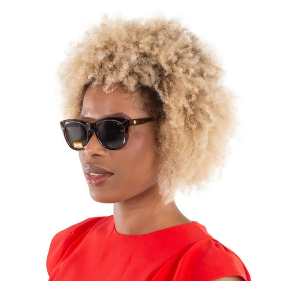 Spy BOUNDLESS Happy Grey Green Cat Eye Ladies Sunglasses 6700000000245