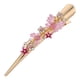 thumbnail image 1 of Pinza para el cabello delicada con diseño floral vintage, pasadores de aleación, pinza grande tipo pico de pato, 1 of 7
