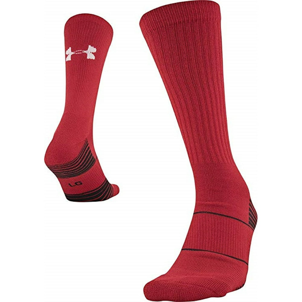 Under Armour Under Armour Training Unisex Crew Socks, 1Pair, Large